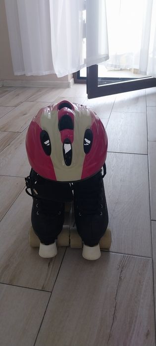 Role artistice RS Quad 100 pt copii + casca de protectie+ skateboard