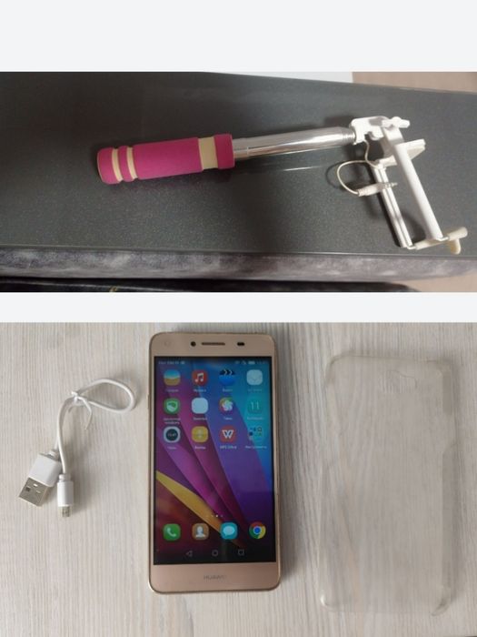 Huawei LTE 2 sim хуавей смартфон телефон селфи палка в подарок