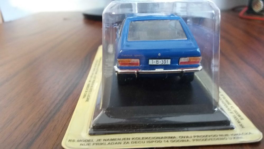 Macheta DACIA 2000 1982 - DeAgostini Masini de Legenda, 1/43, noua.