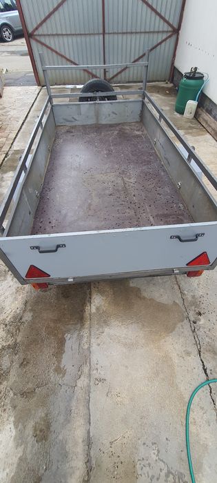 Remorca auto 750kg 250 pe 125 solida Oradea • OLX.ro