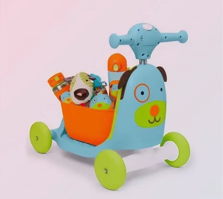 Самокат 3в1(толокар, беговел, самокат)