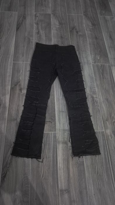 *OFERTA* Pantaloni negrii ripped