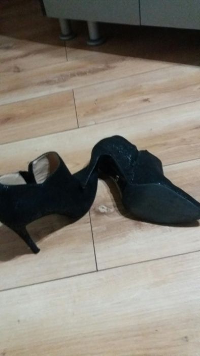 Botine Musette piele stantata cu flori