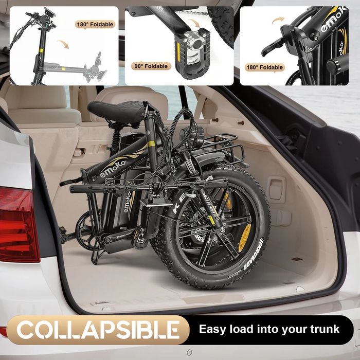 НОВО !!! Електрическа Колело Emoko C94 750W 48V/35AH LG