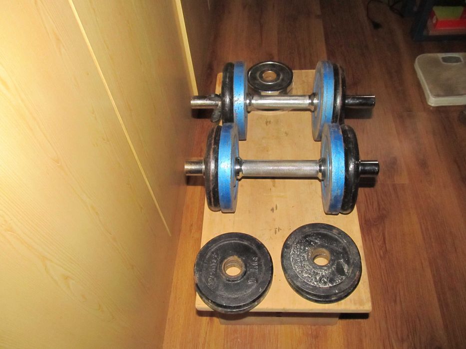 продавам гири дъмбели 2 х 13 кг