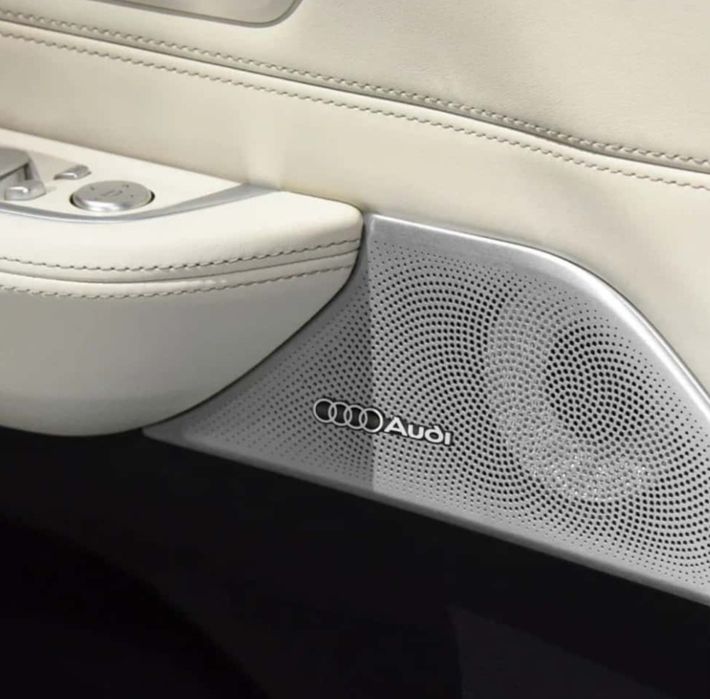Емблема стикер лого Ауди Logo Audi