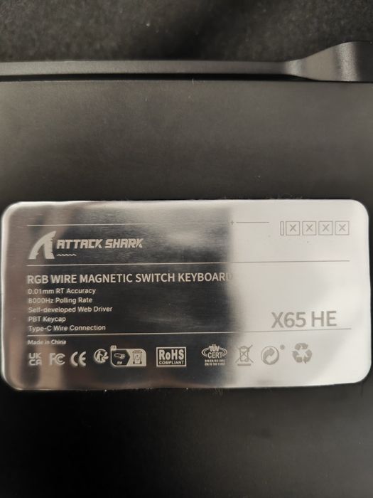 Tastatura Attack Shark X65 HE Magnetica