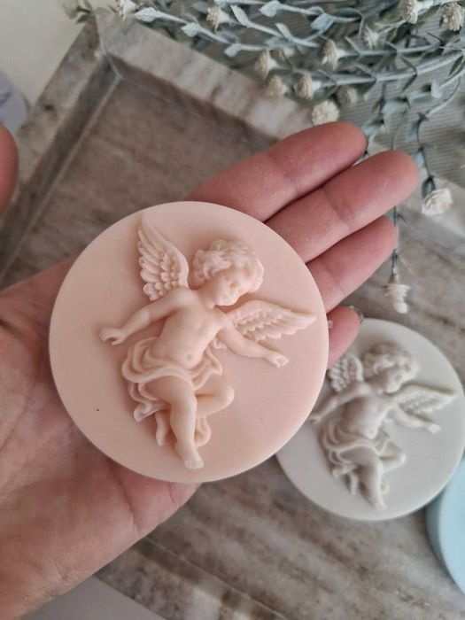 Сапун „Херувим Ангел“ – персонализиран подарък за кръщене и детски рожден ден