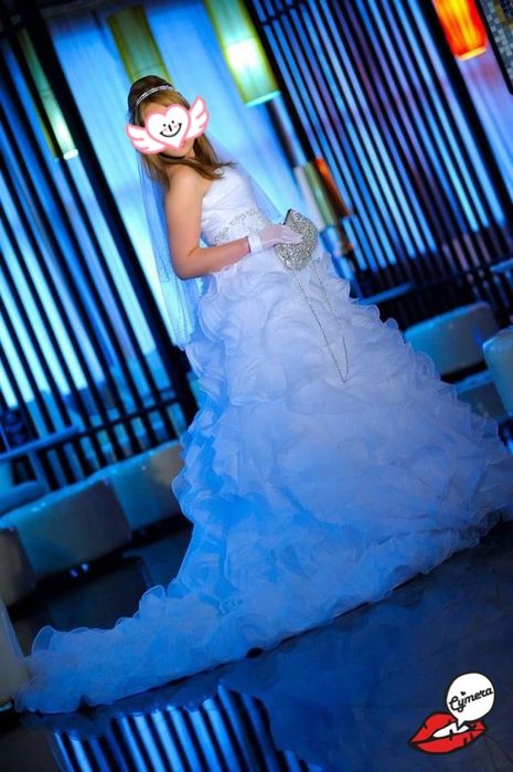 Продам свадебное платье 46 размер