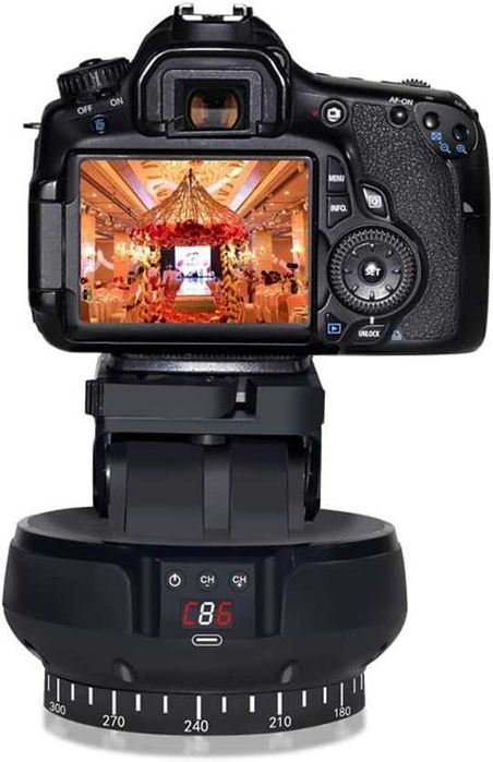 Въртяща се глава за фотоапарати/смартфони  с дистанционно  Mcoplus