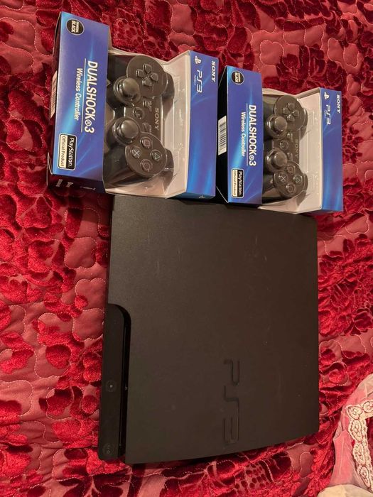 PS3 slim 500gb взломанная
