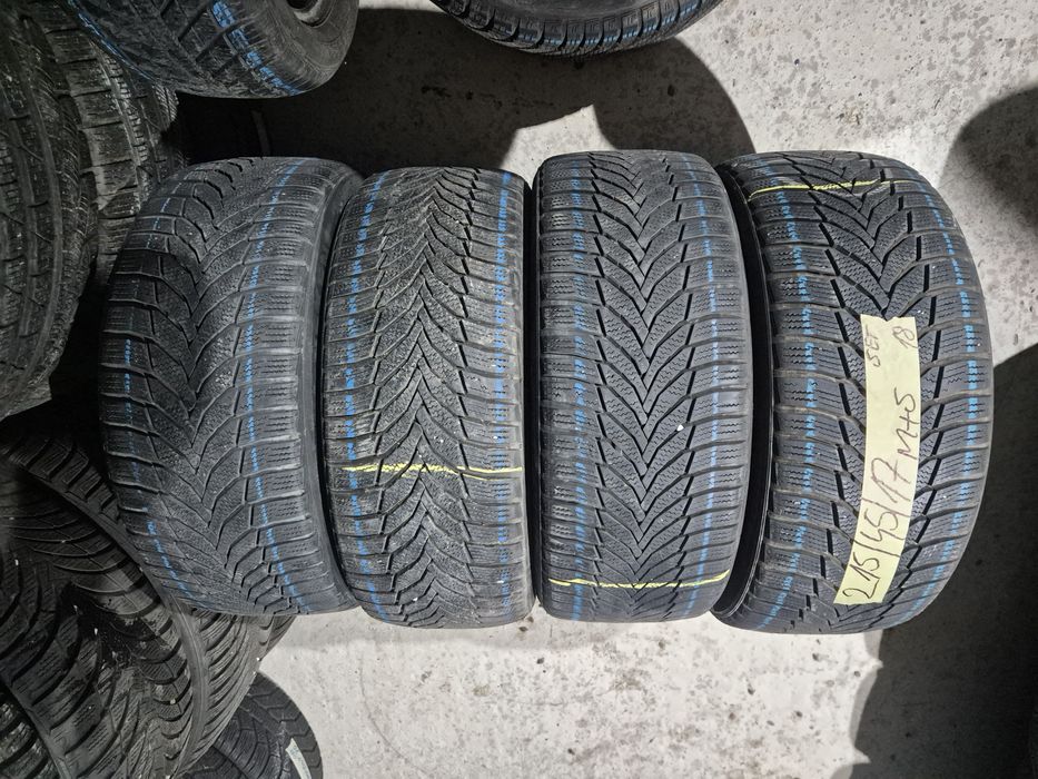 Vând cauciucuri 215/45/17 M+S set complet imp Germania//Nexen//