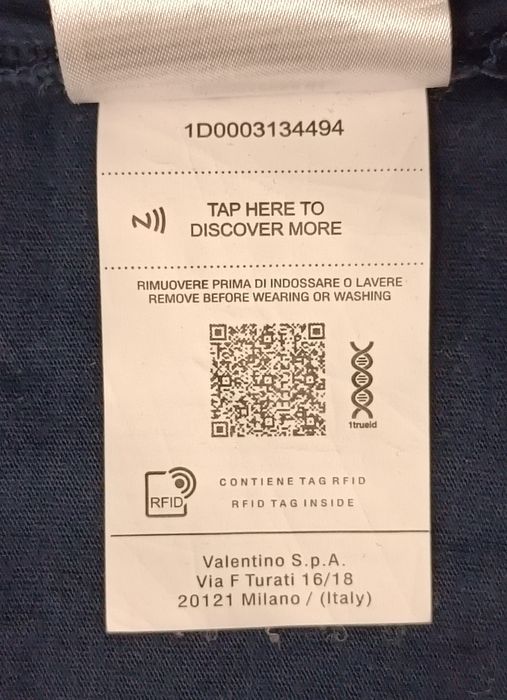 Valentino Shirt оригинална тениска XL Валентино памучна фланелка