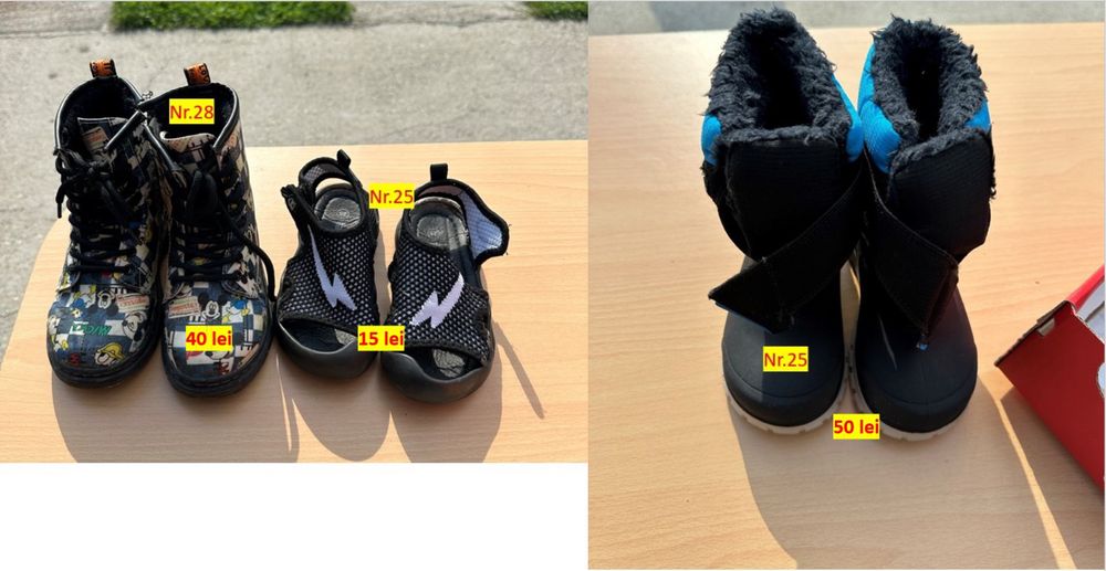 Adidasi copii diverse modele