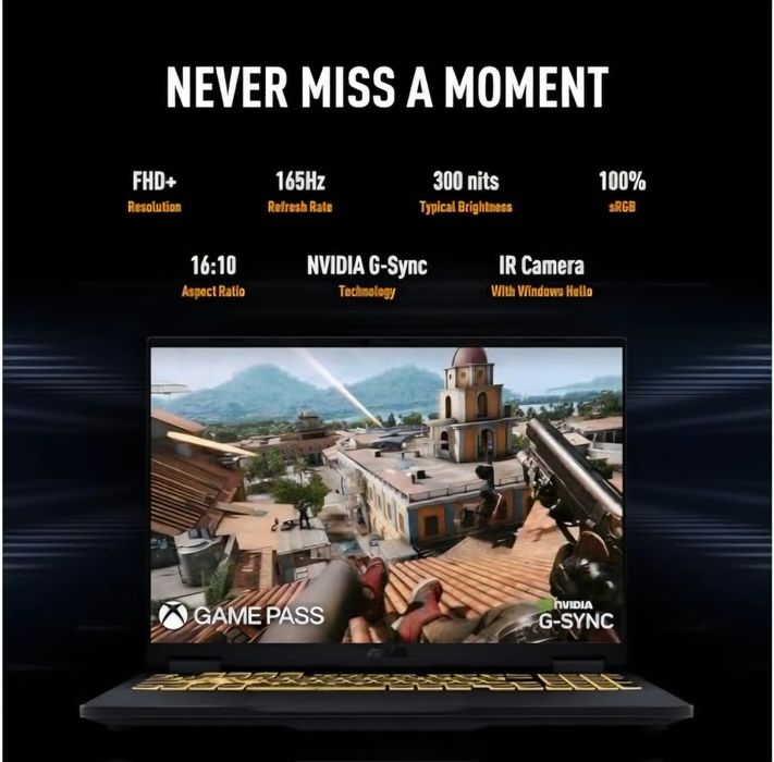 Ochilganiga 1kun boʻldi.ASUS Gaming F16 / RTX 5070/ CS2 150+ FPS / hol