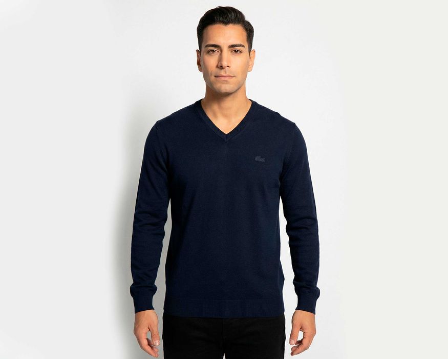 LACOSTE Оригинален мъжки пуловер размер 6 / L