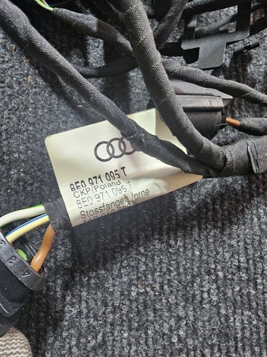 instalatie electrica bara fata noua originala audi a4 b7 2005 - 2008