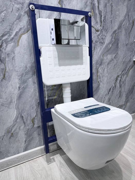 Унитаз подвесной инсталляция osma unitaz