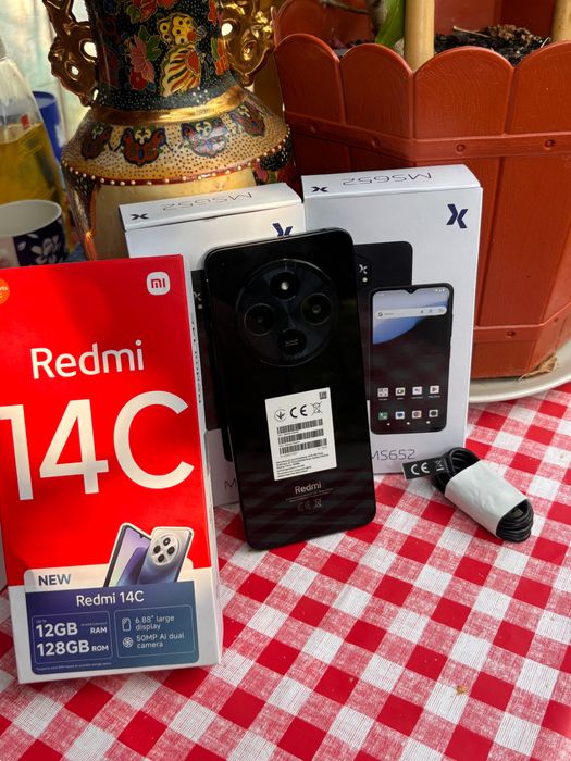 Xiaomi Redmi 14C 6GB RAM / 128GB – Nou, nedeschis, funcția NFC