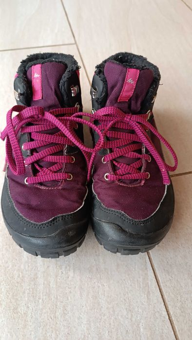 детски обувки ботуши  боти обувки за преходи в сняг Decathlon  № 34