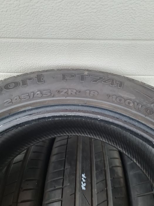 Летни гуми 4 броя PETLAS Sport PT741 245 45 R18 дот 1617