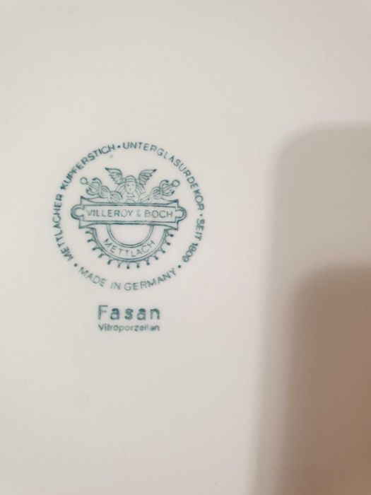 Гжель, Villeroy & Boch Fasan Green, Rosenthal Pompadour