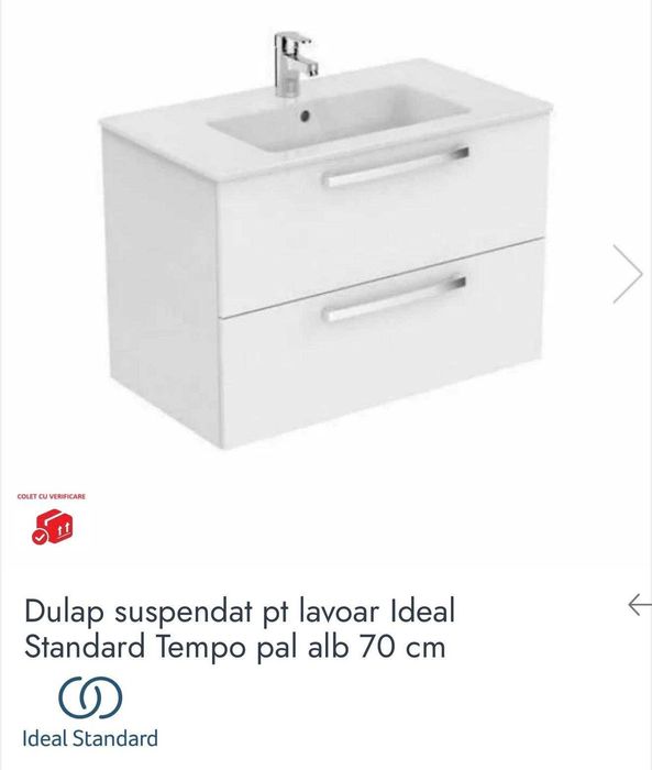 Vand dulap cu lavoar