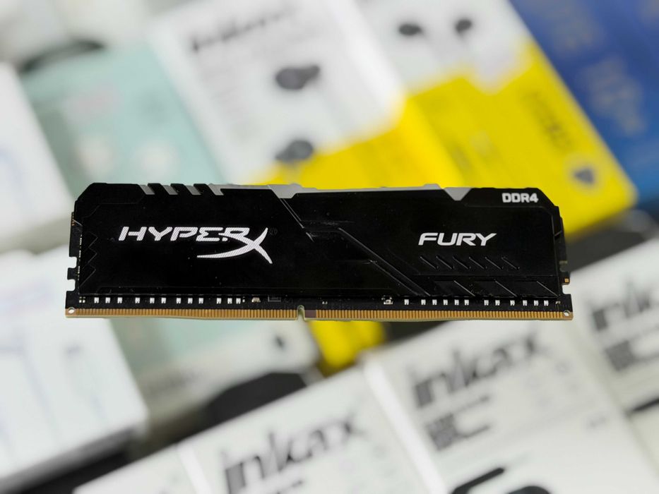 HyperX Fury RGB radiator 16GB DDR4 Ram 3200 mhz Ozu