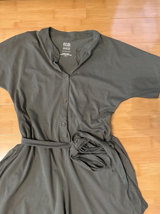 Salopetă BSB, kaki, bumbac