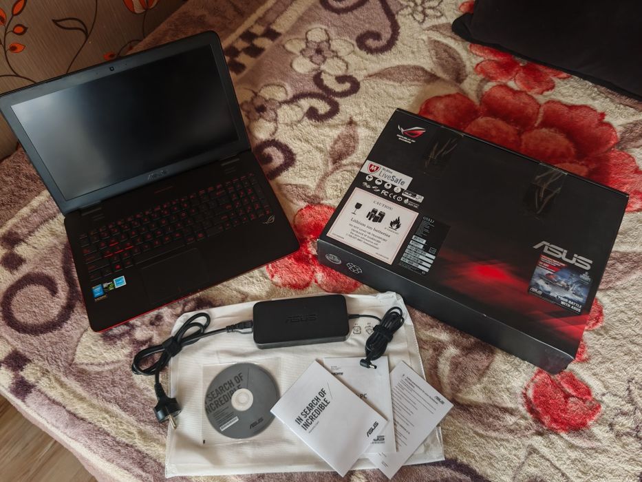 ASUS ROG model G551jw full box!