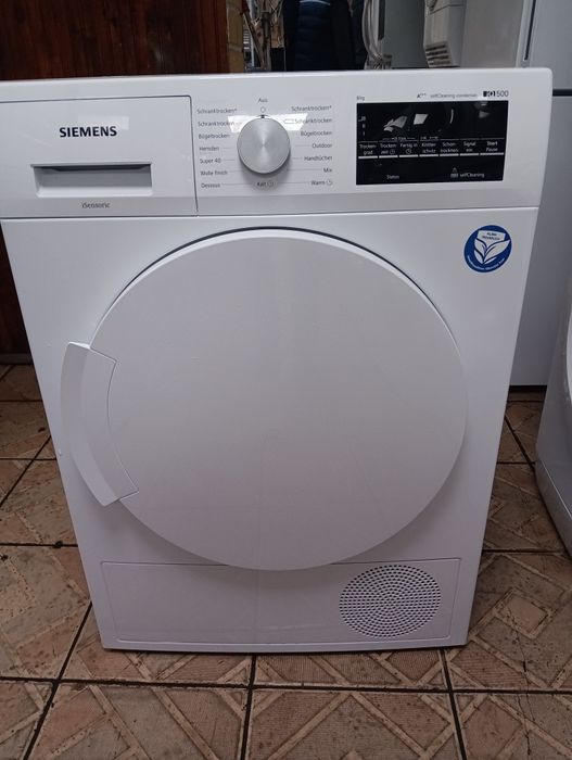 Сушилня с термопомпа Сименс Siemens IQ 500 С+++ 8кг 2 години гаранция!