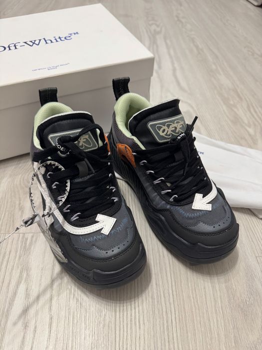 Adidasi OFF WHITE, Odsy 1000 SNEAKERS Premium din Piele Full Box Black