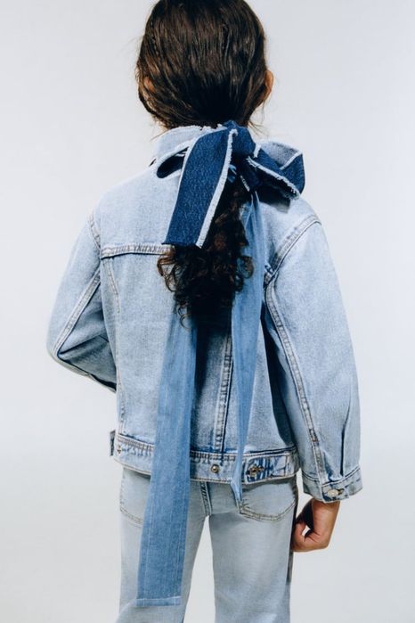 Новая джинсовая куртка Zara kids