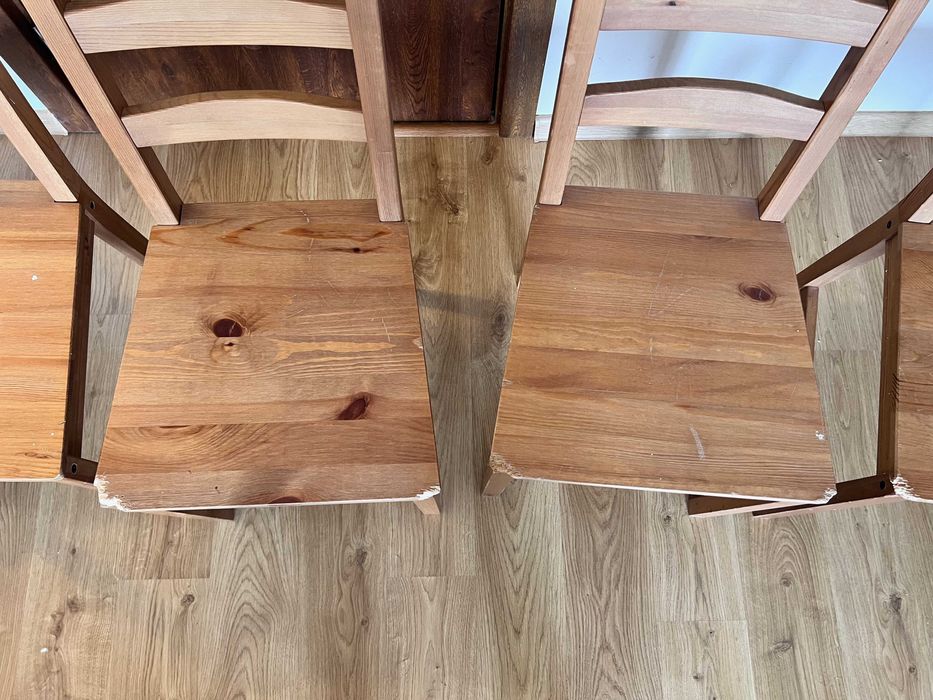 Дървена маса IKEA JOKKMOKK + 4 стола ПОДАРЪК