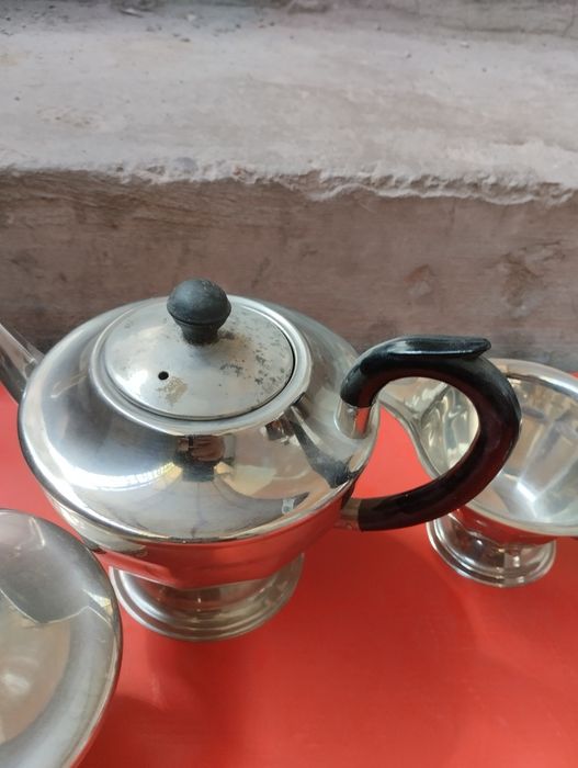 Чайный набор латунь СССР