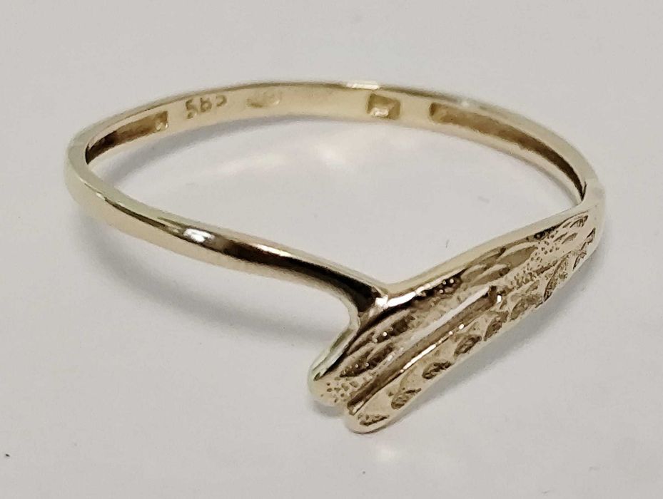 Inel aur 14K , 1.20gr. (AG35 B 34850) Garantie 2ani !