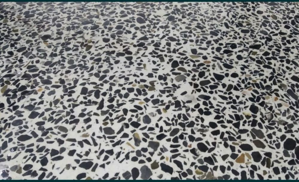 МАЗАИКА мраморной крошки,Мазайка Mazayka и стяшки пол топпинг шлифовк