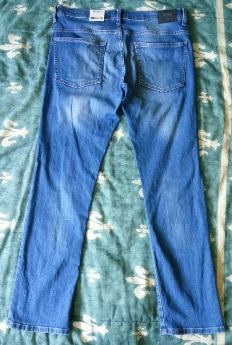 Monopoly Duty soft Pantaloni / blue jeans / blugi barbati, noi Big Star, W34 L32, L, 92cm  Slatina • OLX.ro
