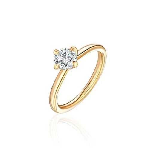 NEW Кольцо с бриллиантом 0,30ct