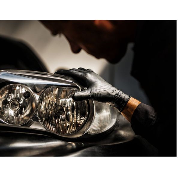 Премиум нитрилни ръкавици mercator gogrip за механици, размер l 50 бр.