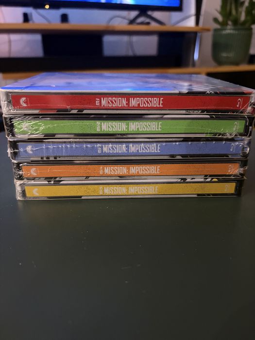 Mission: Impossible 1-5 Collection - Limited Edition SteelBook Set (Blu-ray) SIGILAT