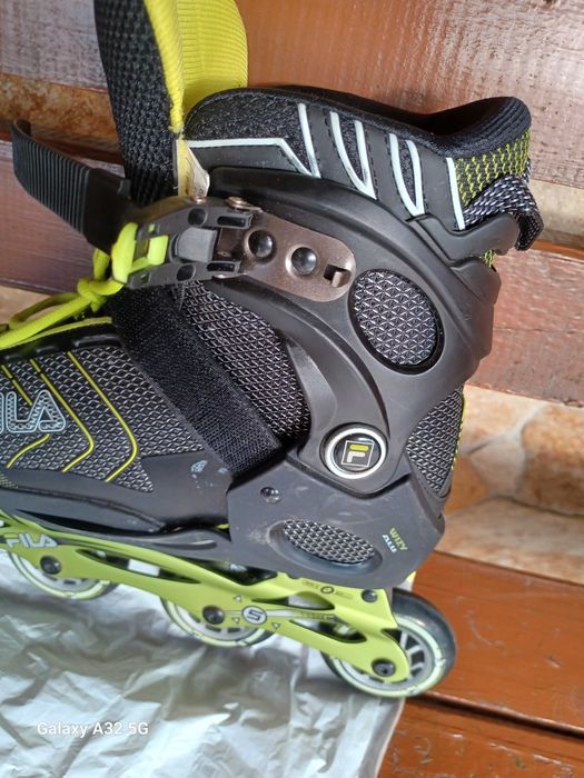 Ролери Fila цвят лайм