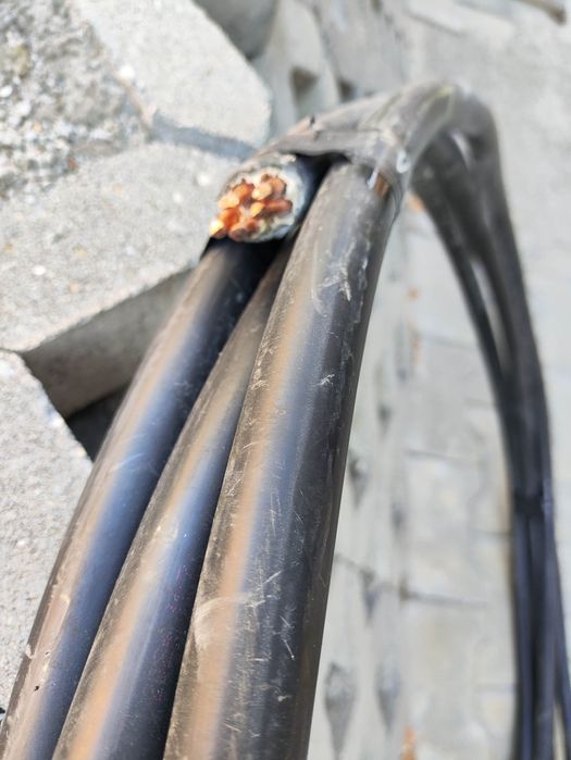 Захранващ трифазен меден кабел NYY 5×16