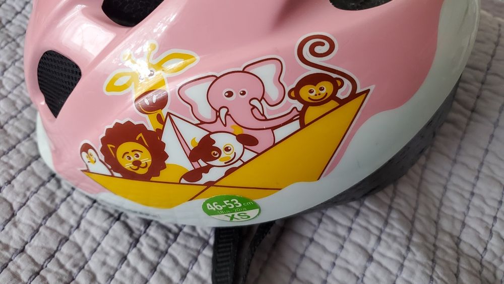 Casca protectie fetita role / bicicleta BTwin Decathlon XS