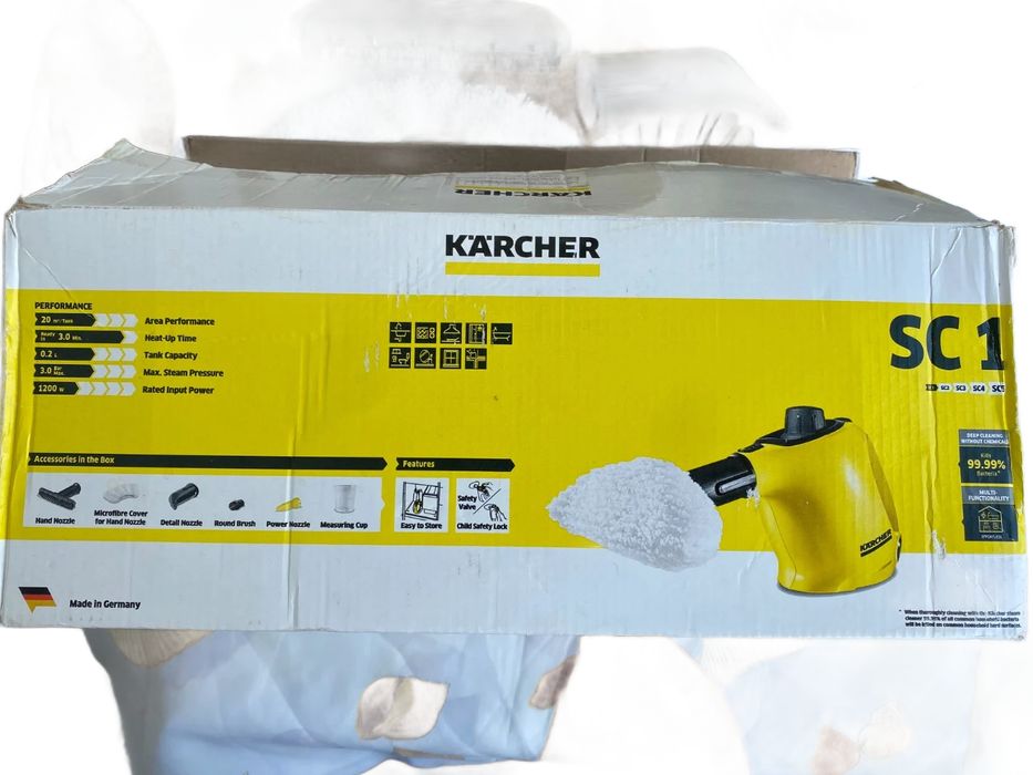 Парочистачка Karcher SC 1 EasyFix, 1200W, с кутия и аксесоари