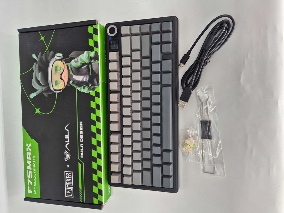 Tastatura Mecanica Wireless EPOMAKER x AULA F75 MAX - Resigilat