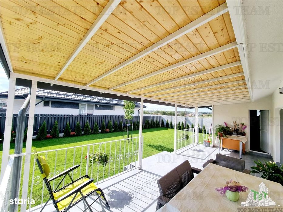 Casa parter premium teren 650metri in Sabareni (rate la dezvoltator)