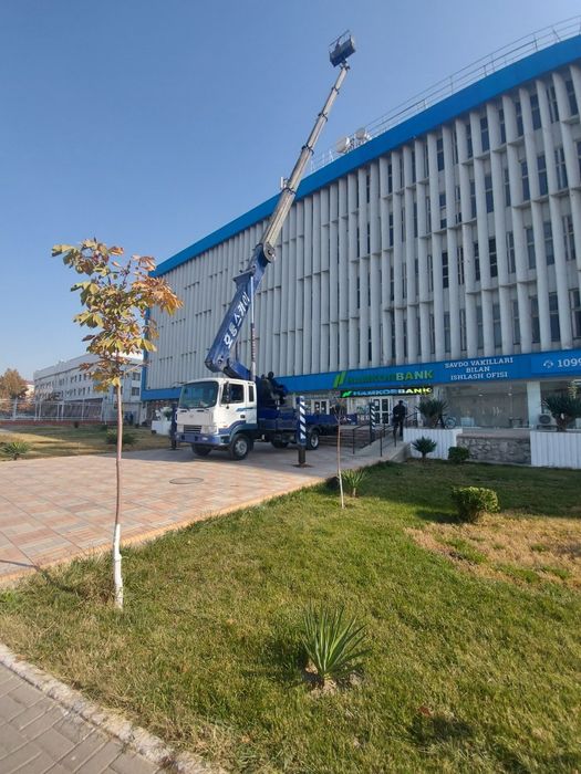 Автовышка хизмати Андижон 45 метрдан 17 метргача