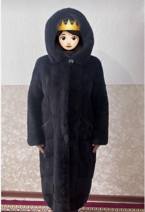 Норковая шуба, графит