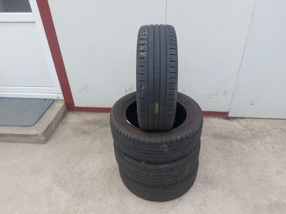 125 lei bucata! Set anvelope de vara 195 55 16 Continental ! 7 mm